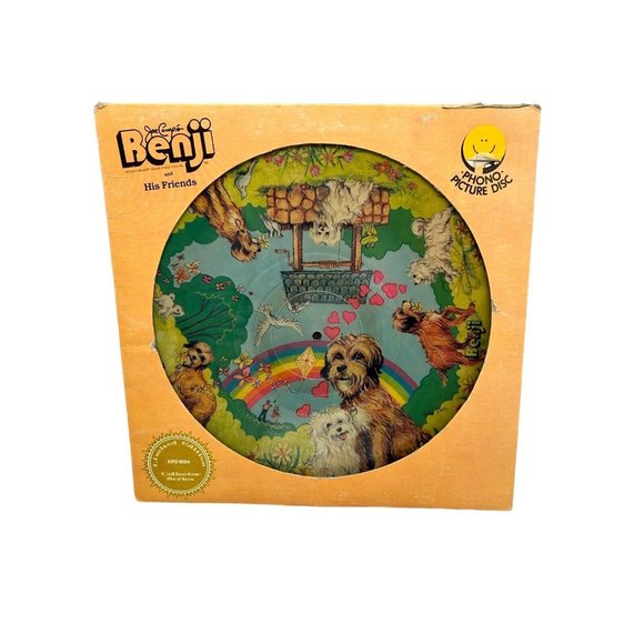 Joe Camps Benji And His Friends Limited Edition Record Picture Disc 1981 Vinyl - Picture 1 of 10